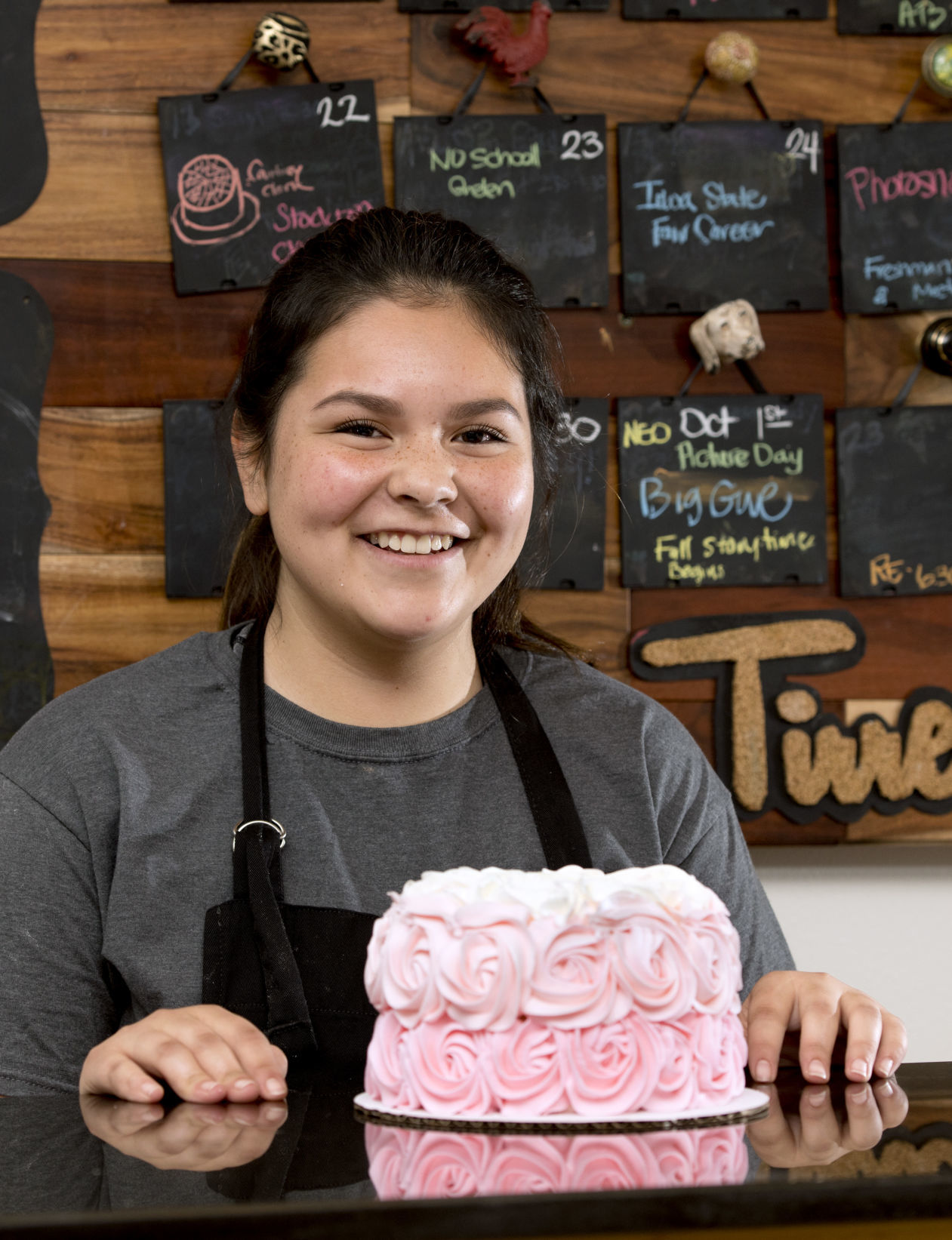 Professional baker Jada Tirre